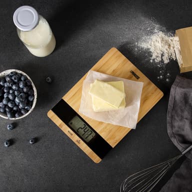 Princess Kjøkkenvekt Bambus 5kg 492944 Kjøkkenvekt Pure