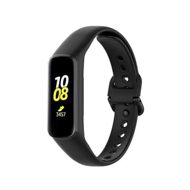 Silikonarmbånd til Samsung Galaxy Fit 2 - Sort