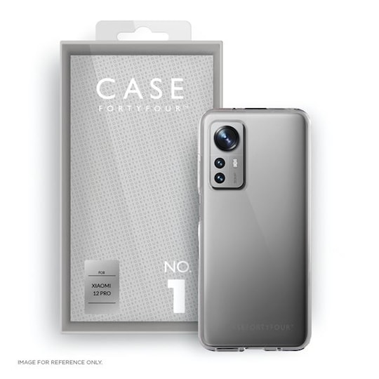 Case Fortyfour No.1 Case til Xiaomi 12 Pro Gjennomsiktig