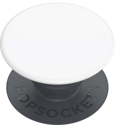 POPSOCKETS PopGrip Basic grep til mobile enhter (hvit)