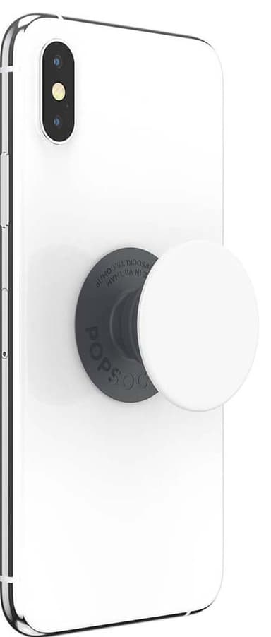 POPSOCKETS PopGrip Basic grep til mobile enhter (hvit)