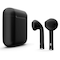 i18 TWS trådlösa hörlurar med laddningsfodral, Bluetooth 5,0, svart