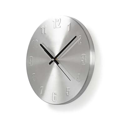 Veggur | Diameter: 300 mm | Metall | Sølv