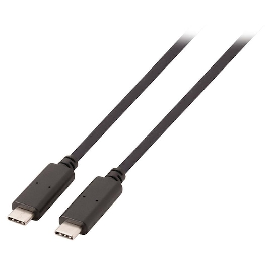 USB 3.1-Kabel USB-C Han - USB-C Han 1.00 m Sort GEN 1 (5 Gbps)