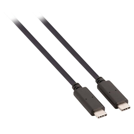 USB 3.1-Kabel USB-C Han - USB-C Han 1.00 m Sort GEN 1 (5 Gbps)