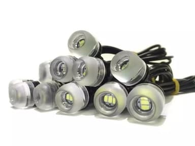 SMD DRL - kjørelys 9W, 12V, 2-Pack (DRL109)