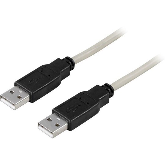 DELTACO USB 2.0 kabel Type A output-Type A output,3m
