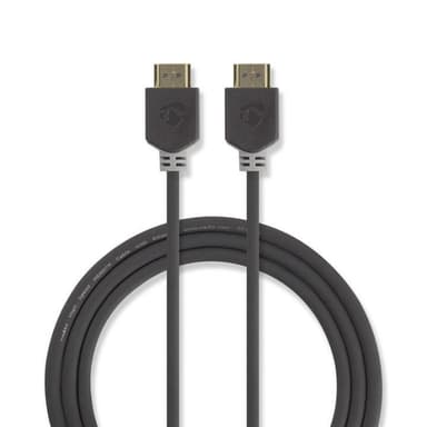 Høyhastighets HDMIâ„¢-kabel med Ethernet | HDMIâ„¢-kontakt - HDMIâ„¢-kontakt | 0,5 m |