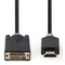 HDMI - DVI-kabel | HDMIâ„¢-kontakt - DVI-D 24 + 1-pinners, hann | 2,0 m | Antrasit