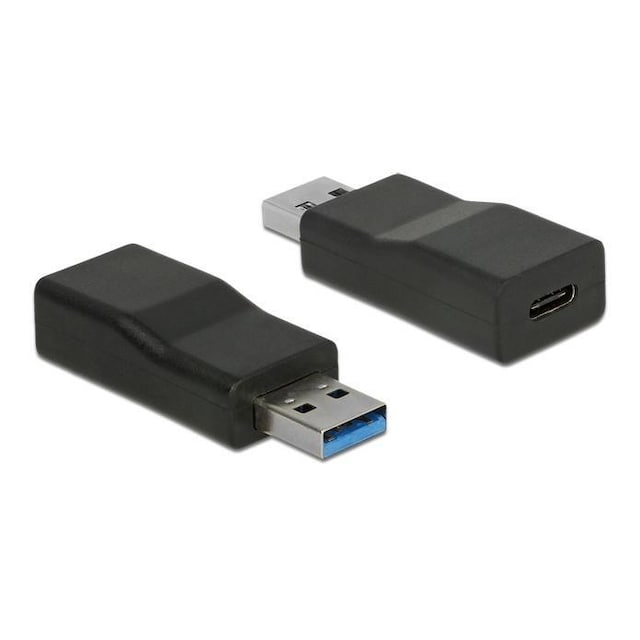 Delock Converter USB 3.1 Gen 2 Type-A male > USB Type-C™ female Activ