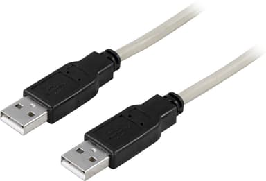 DELTACO USB 2.0 kabel Type A output-Type A output,3m
