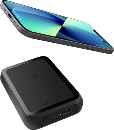 Zens Magnetic 4000mAh trådløs powerbank med stativ