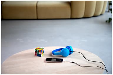 Belkin SOUNDFORM Mini trådløse on-ear hodetelefoner (blå)