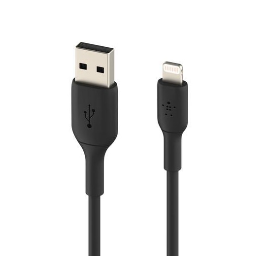 Belkin USB-A to Lightning, Black (1m)
