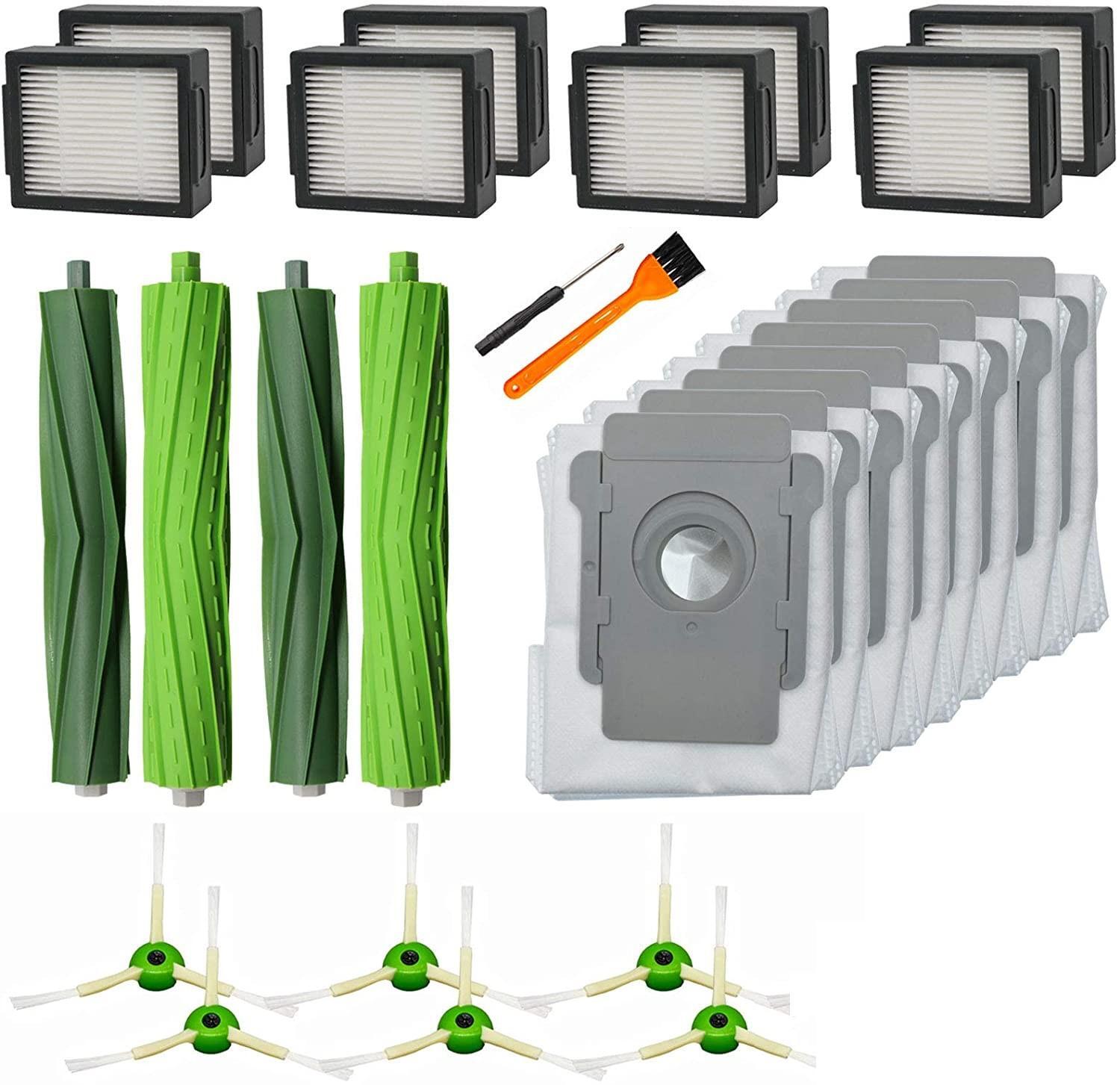 Rengjør børster, filtre og tilbehør til iRobot Roomba i7, E5, E6 