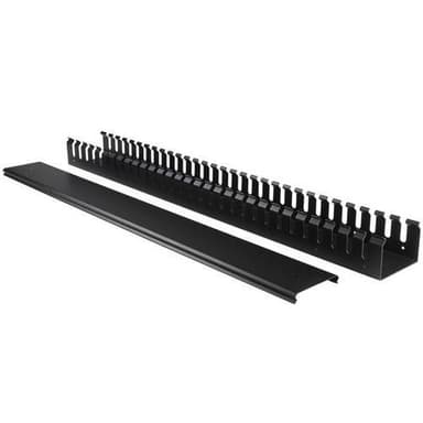 StarTech.com CMVER20UF, Administrasjonspanel, Sort, Plast, Stål, 20U, 852,2 mm, 100 mm