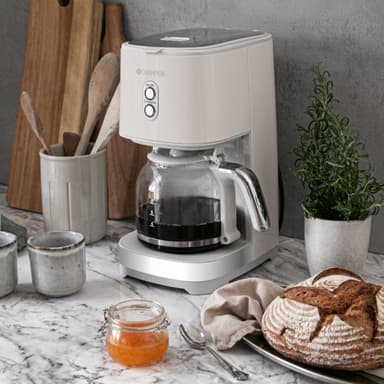 Champion Kaffetrakter Creme White Series