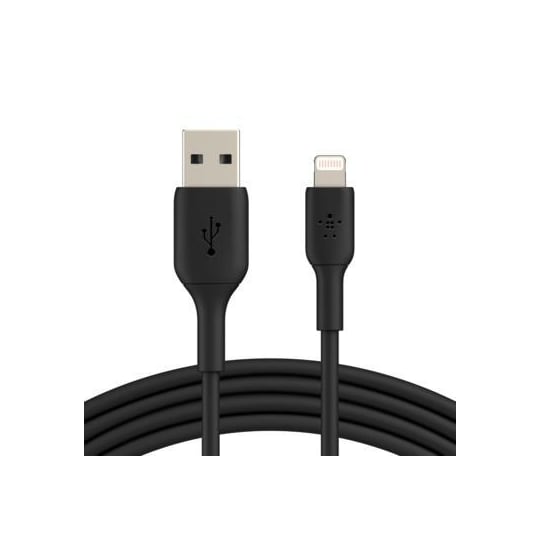 Belkin USB-A to Lightning, Black (3m)