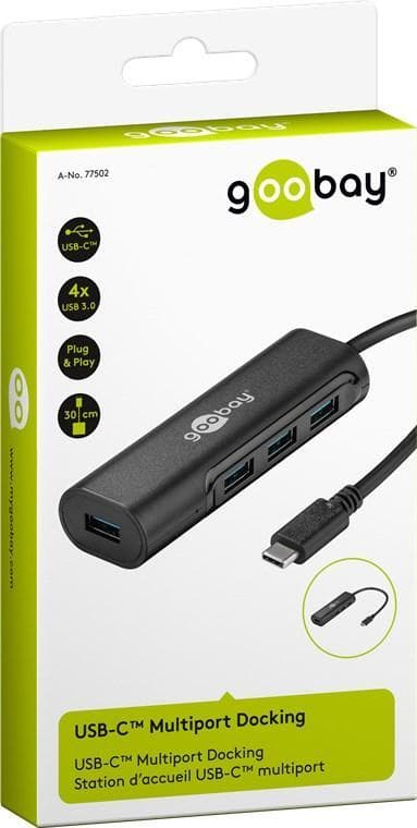 4-porters USB-Câ„¢ HUB