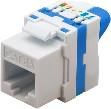 Goobay Keystone-modul RJ45 CAT 6A, UTP