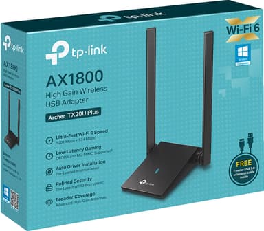 TP-Link nettverksadapter Archer TX20UPlus