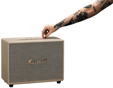 Marshall Woburn III Bluetooth høyttaler (krem)