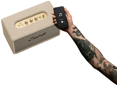 Marshall Stanmore III Bluetooth høyttaler (krem)