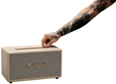 Marshall Stanmore III Bluetooth høyttaler (krem)