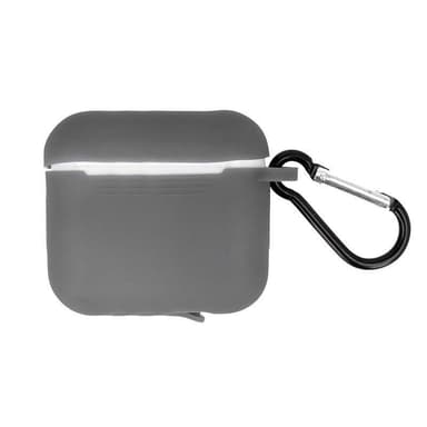 Airpods Pro Beskyttelsesveske med krok, grå