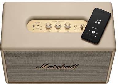 Marshall Woburn III Bluetooth høyttaler (krem)