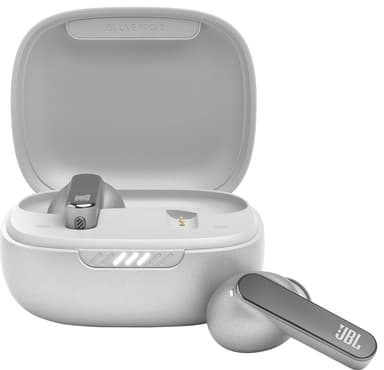 JBL Live Pro 2 helt trådløse in-ear hodetelefoner (sølv)