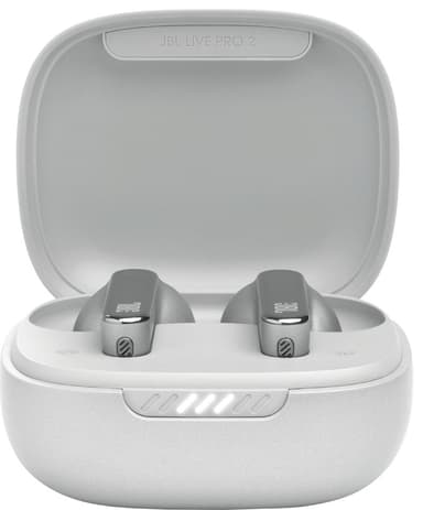 JBL Live Pro 2 helt trådløse in-ear hodetelefoner (sølv)