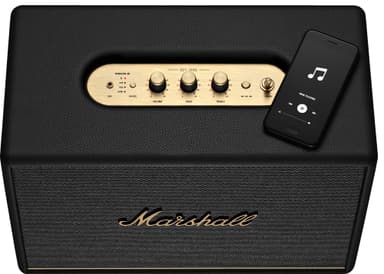 Marshall Woburn III Bluetooth høyttaler (sort)