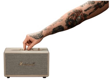Marshall Acton III Bluetooth høyttaler (krem)