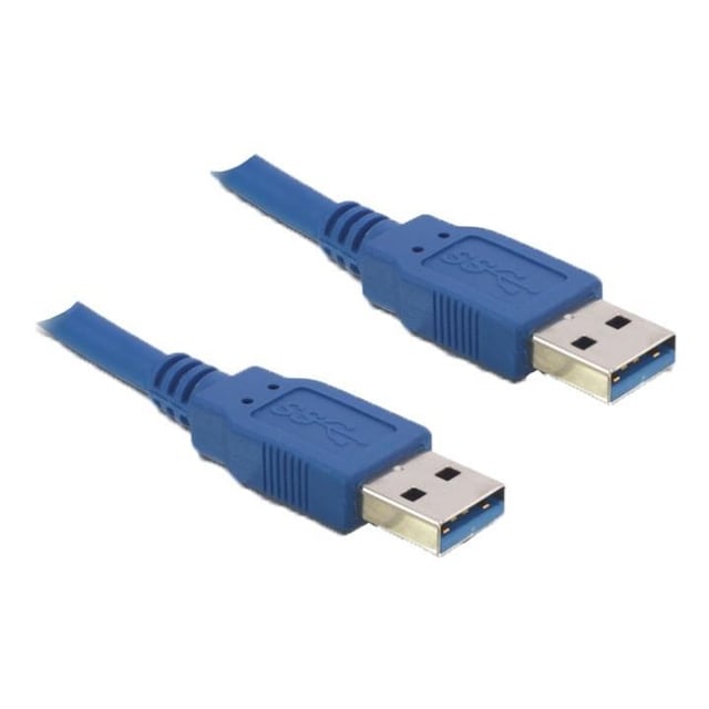 DeLOCK Delock Cable USB 3.0 Type-A male to USB 3.0 Type-A male,1m,blue