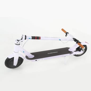ClassyWalk® S250 N Elektrisk Sparkesykkel - Hvit