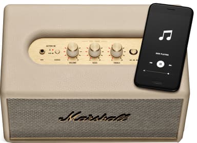 Marshall Acton III Bluetooth høyttaler (krem)