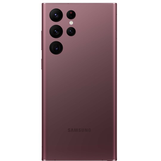 Samsung Galaxy S22 Ultra 5G smarttelefon, 12/512GB (Burgundy)