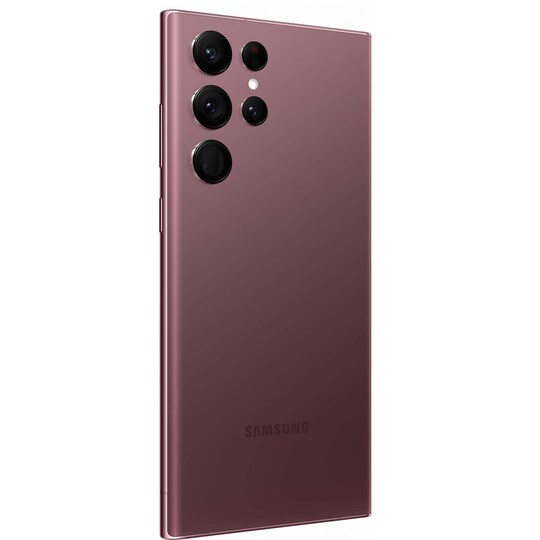 Samsung Galaxy S22 Ultra 5G smarttelefon, 12/256GB (Burgundy)
