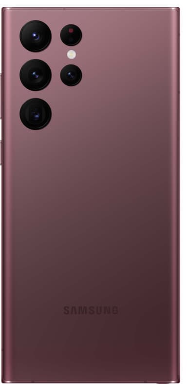 Samsung Galaxy S22 Ultra 5G smarttelefon, 12/256GB (Burgundy)