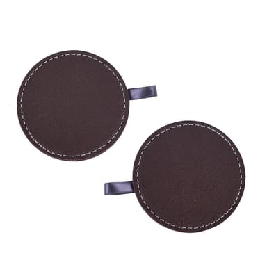 INF Coaster holder i bil 2-pak Brun