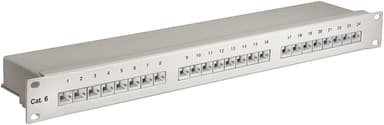 Goobay CAT 6 19 tommer (48,3 cm) patchpanel, 24 porter
