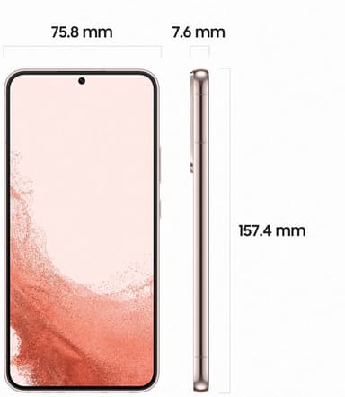 Samsung Galaxy S22+ 5G smarttelefon 8/128GB (Pink Gold)