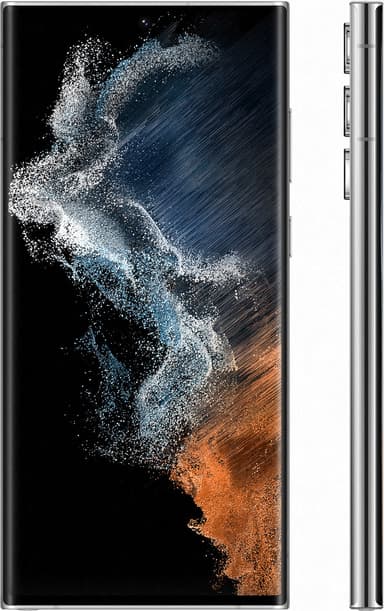 Samsung Galaxy S22 Ultra 5G smarttelefon, 12/512GB (Phantom White)
