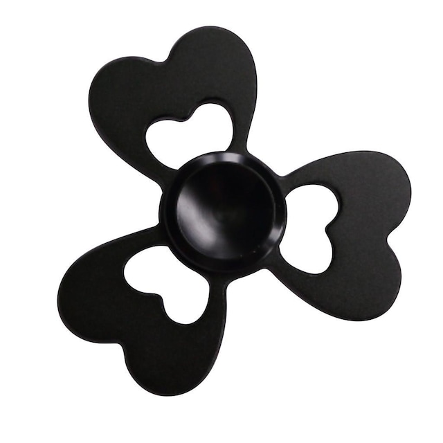 INF Fidget Spinner Lucky Aluminium Black