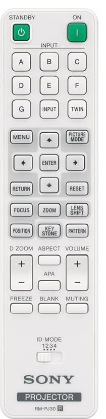 Sony VPL-FHZ101L 3LCD projektor (hvit)