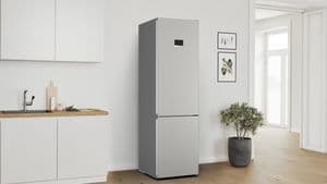 Bosch Kjøleskap/fryser kombinasjon KGN394ICF (inox-easyclean)