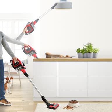 Bosch Unlimited trådløs støvsuger BBS81PET (rød)