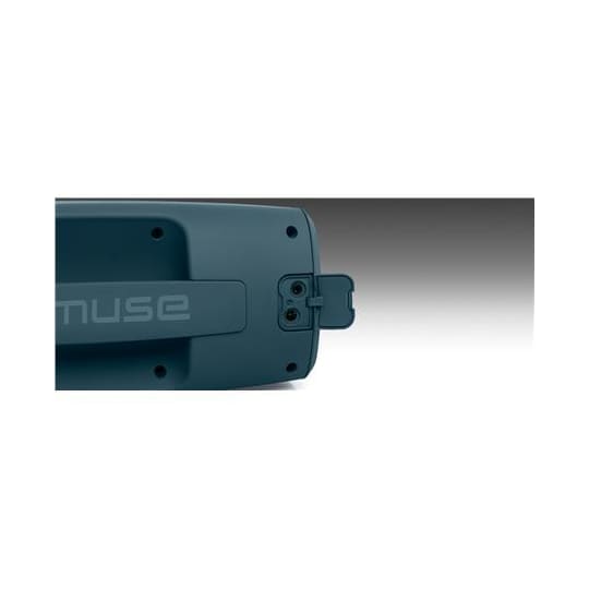 Muse Enceinte Bluetooth bærbar sprutsikker høyttaler M-930 DJN 80 W, Bluetooth, bærbar, trådløs tilkobling, blå