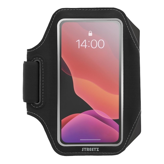 Sport armband reflective fits up to most 6.5"" screens thin